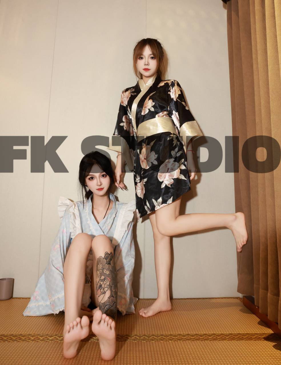 第162期-朵朵&小布点- 和服闺蜜[334张图片+40分钟视频]-已完结