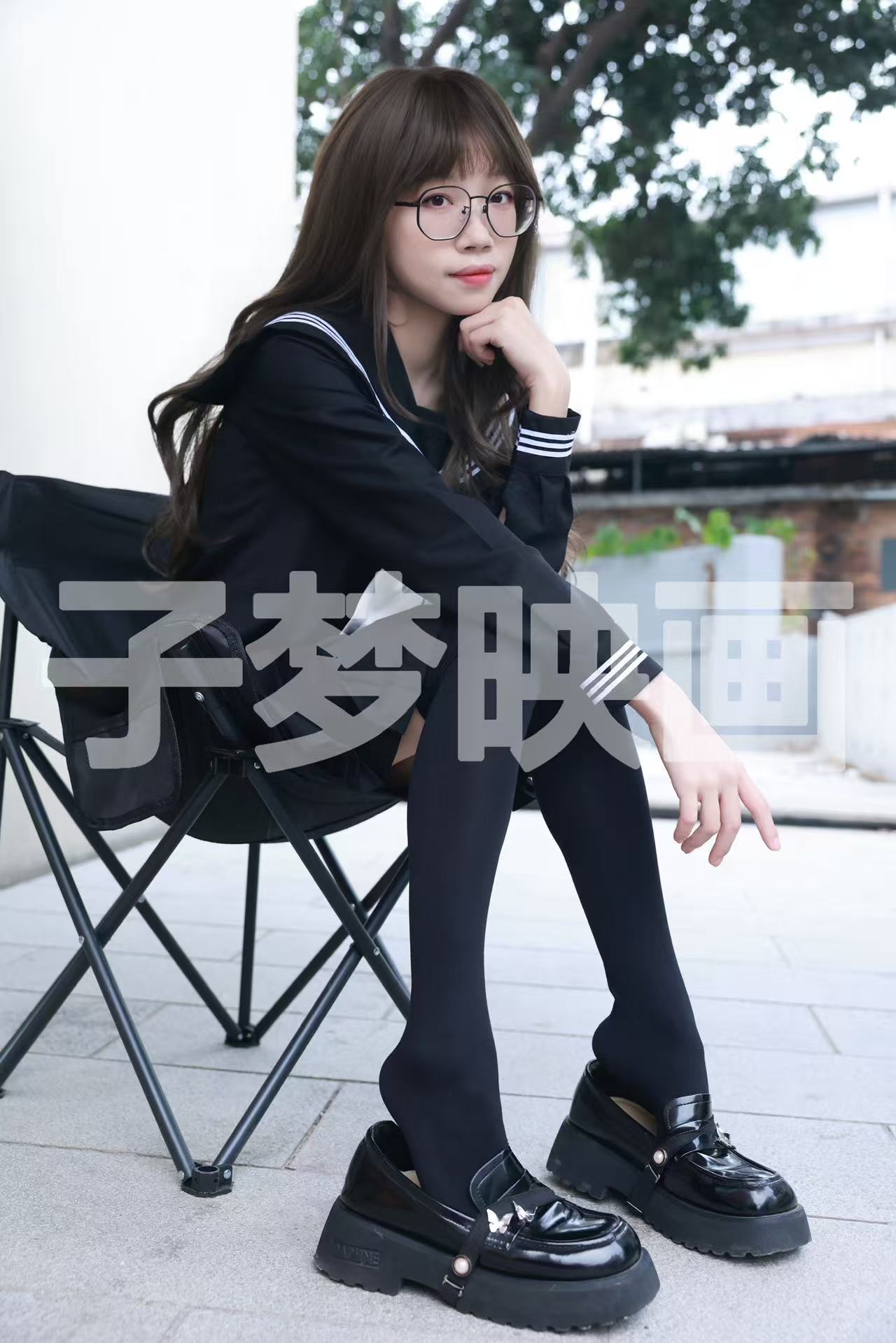 第299期-叮铛-黑三本jk-[319张图片+44分钟视频]-已完结