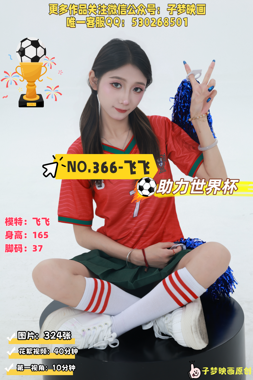 第366期-飞飞-助力世界杯[324张图片+50分钟视频]-已完结